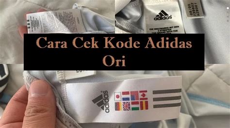 cek adidas ori